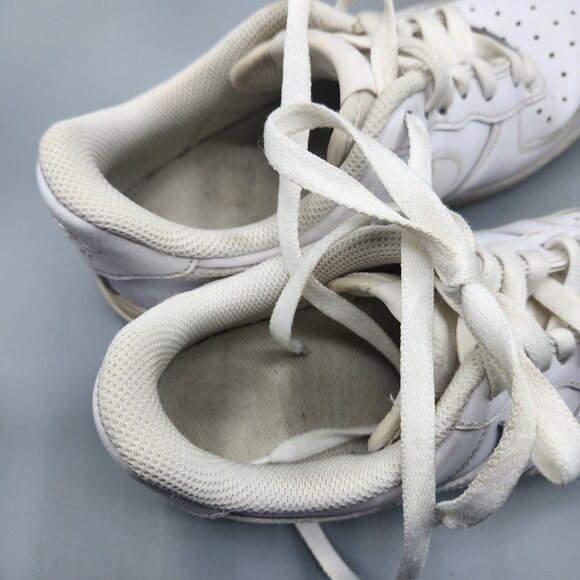 Nike Air Force 1 Low 2019 Womens Size 7 Triple White 315115-112 Sneakers - Picture 6 of 11